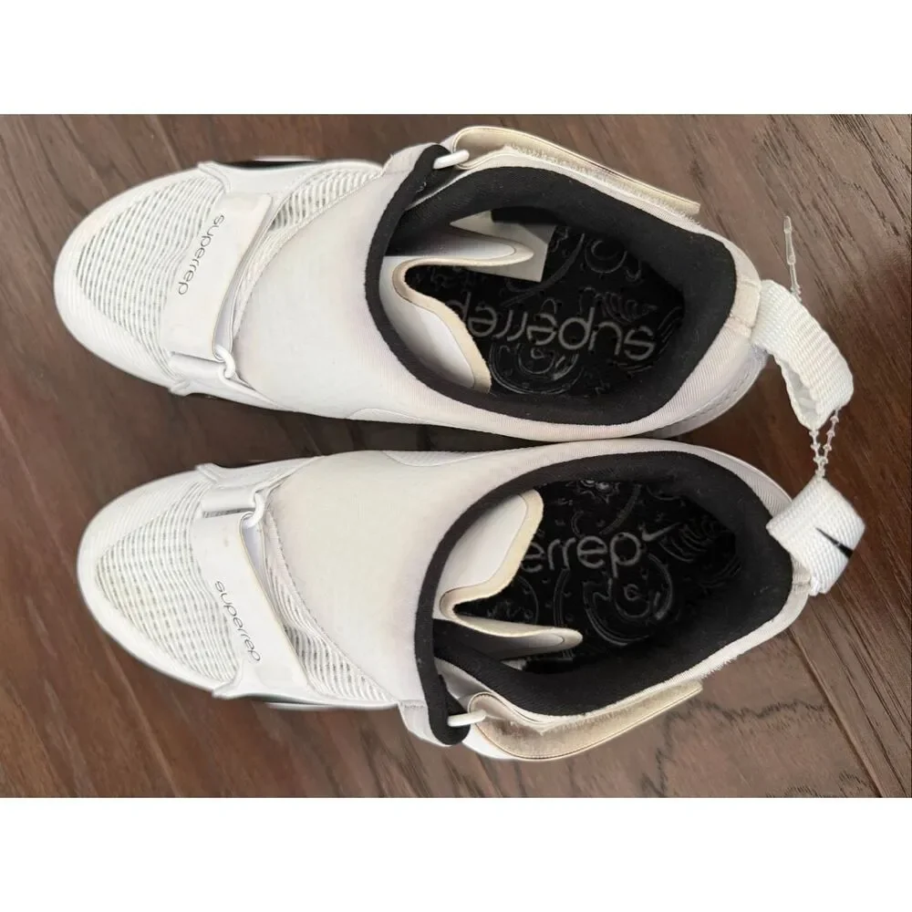 Nike Superrep Cycling Shoes White and Black Women’s 6.5